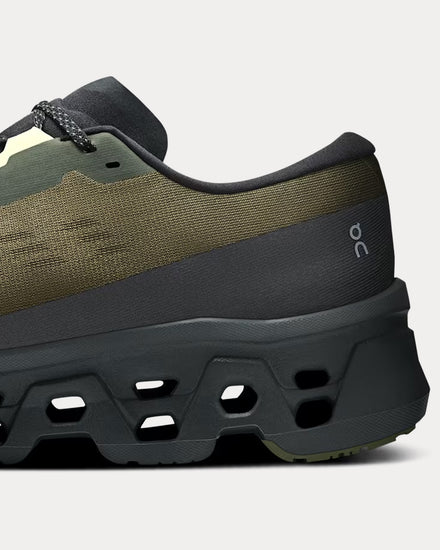On Running Cloudmonster 3 Olive / Eclipse Running Shoes - 6