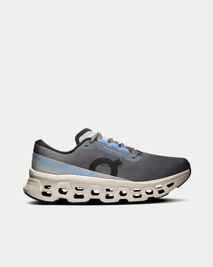 On Running Cloudmonster 3 Rock / Silver Running Shoes - 1