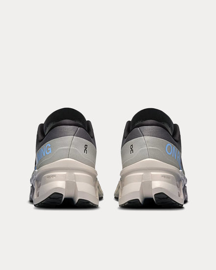 On Running Cloudmonster 3 Rock / Silver Running Shoes - 4