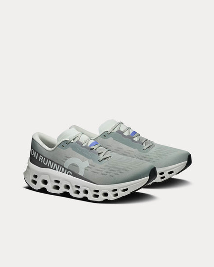 On Running Cloudmonster 3 Tin / Ivory Running Shoes - 3