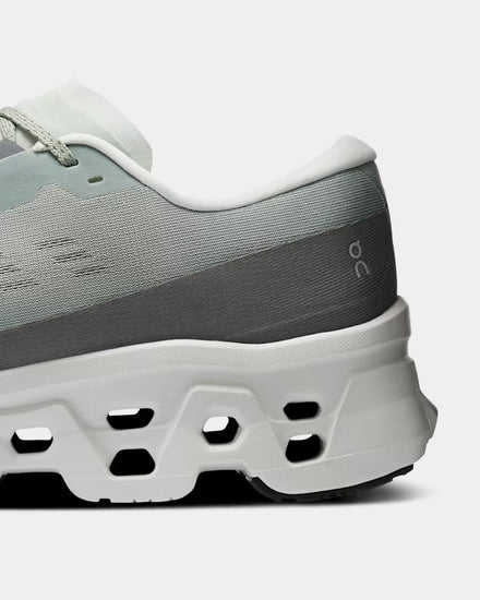 On Running Cloudmonster 3 Tin / Ivory Running Shoes - 6