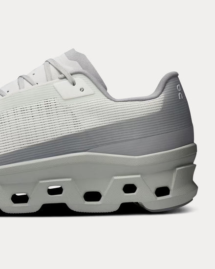 On Running Cloudmonster Void Iceberg / Tin Running Shoes - 5