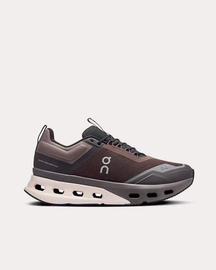 On Running Cloudnova X Pebble / Black Training Shoes - 1