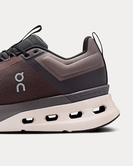 On Running Cloudnova X Pebble / Black Training Shoes - 5