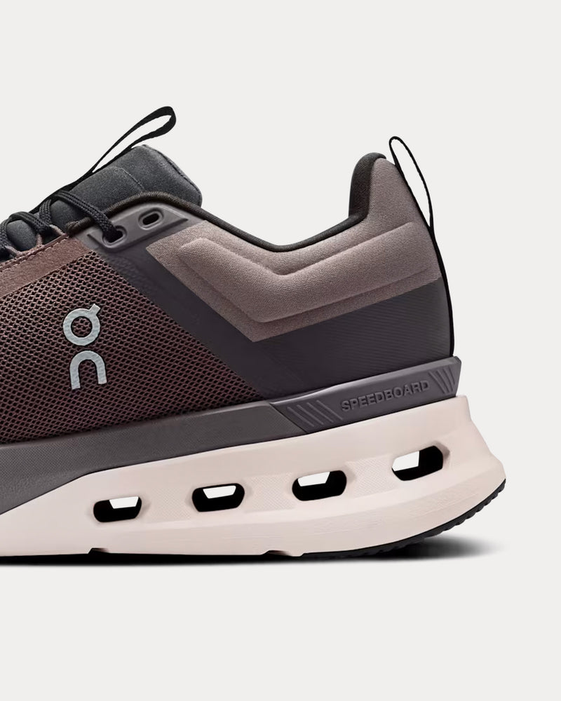 On Running Cloudnova X Pebble / Black Training Shoes - 5