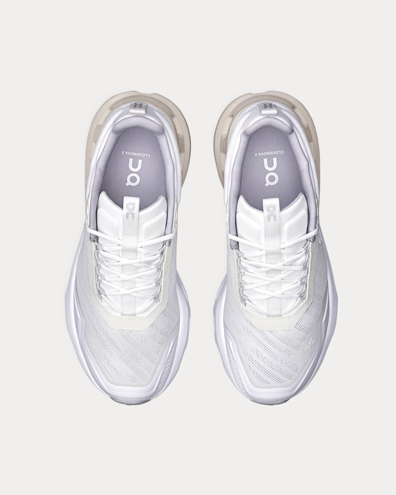 On Running Cloudnova X White / Glacier Training Shoes - 2