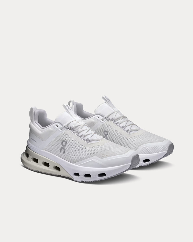 On Running Cloudnova X White / Glacier Training Shoes - 3