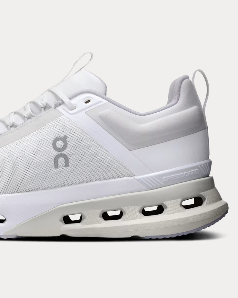 On Running Cloudnova X White / Glacier Training Shoes - 5