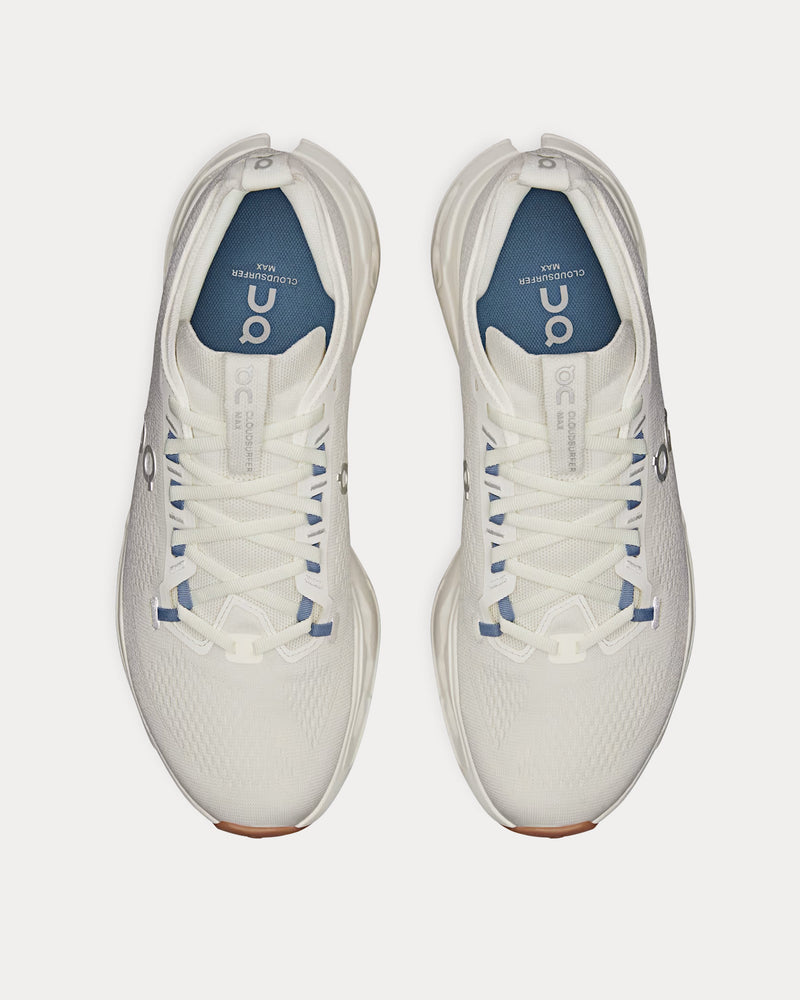 On Running Cloudsurfer Max Ivory / Steel Running Shoes - 2