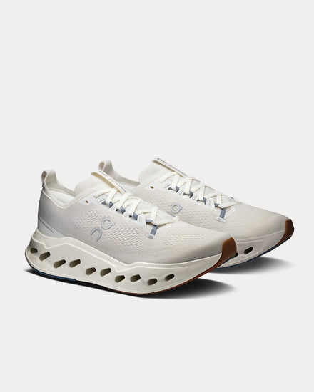 On Running Cloudsurfer Max Ivory / Steel Running Shoes - 3