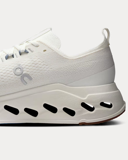 On Running Cloudsurfer Max Ivory / Steel Running Shoes - 5