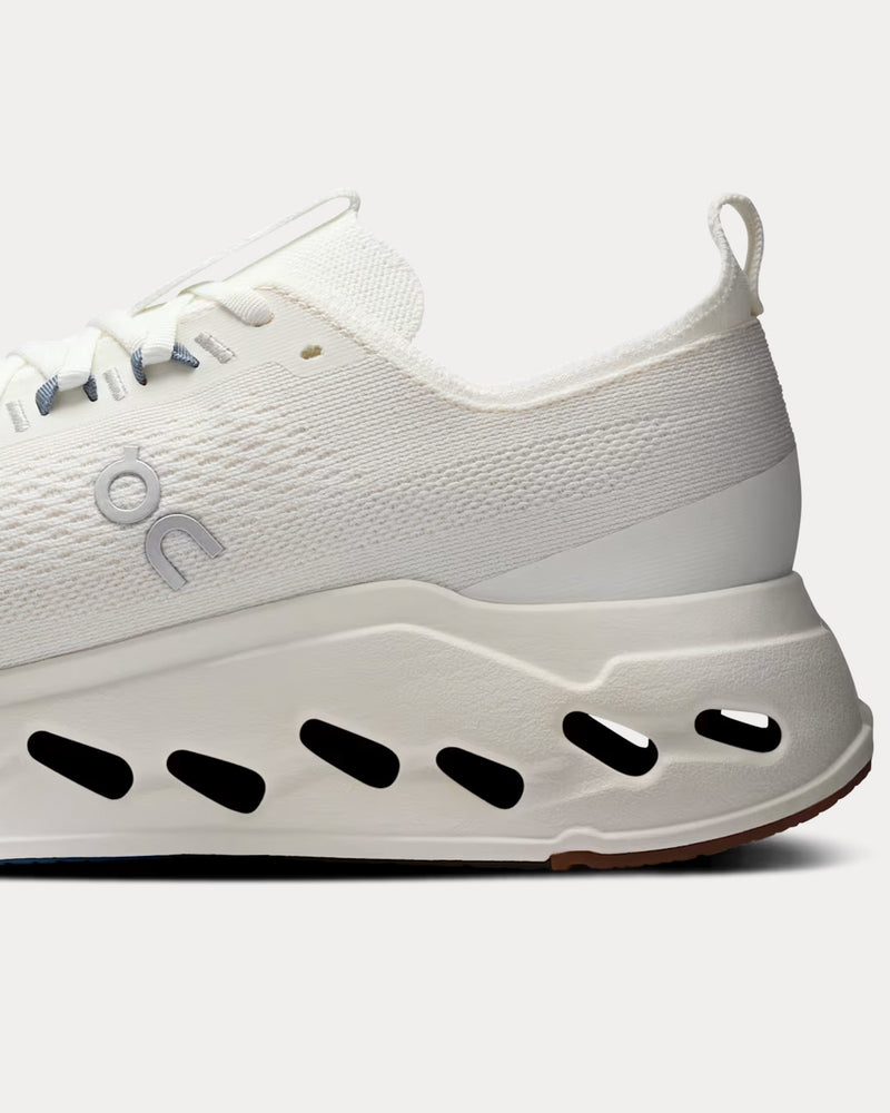 On Running Cloudsurfer Max Ivory / Steel Running Shoes - 5