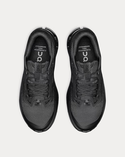 On Running Cloudsurfer Trail 2 Waterproof Black / Black Running Shoes - 2