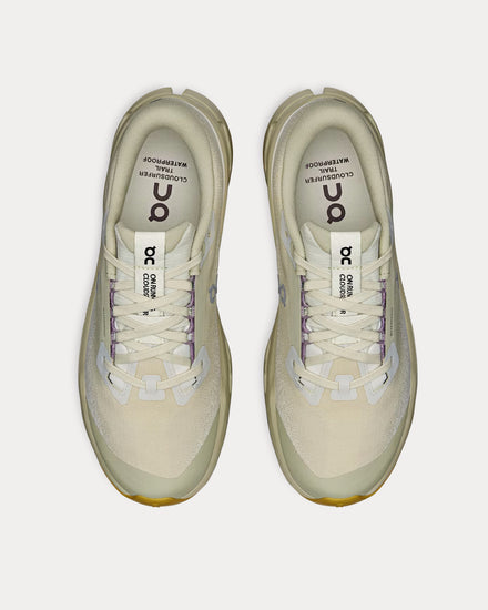 On Running Cloudsurfer Trail 2 Waterproof Ghost / Chalk Running Shoes - 2