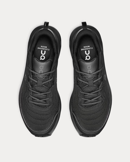 On Running Cloudzone Moon Black / Black Low Top Sneakers - 2