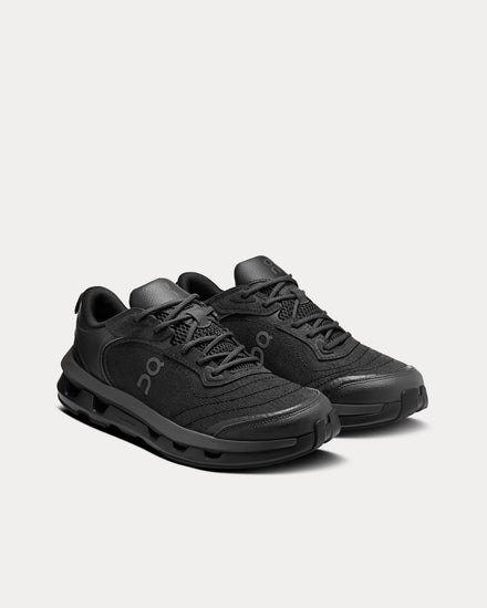 On Running Cloudzone Moon Black / Black Low Top Sneakers - 3