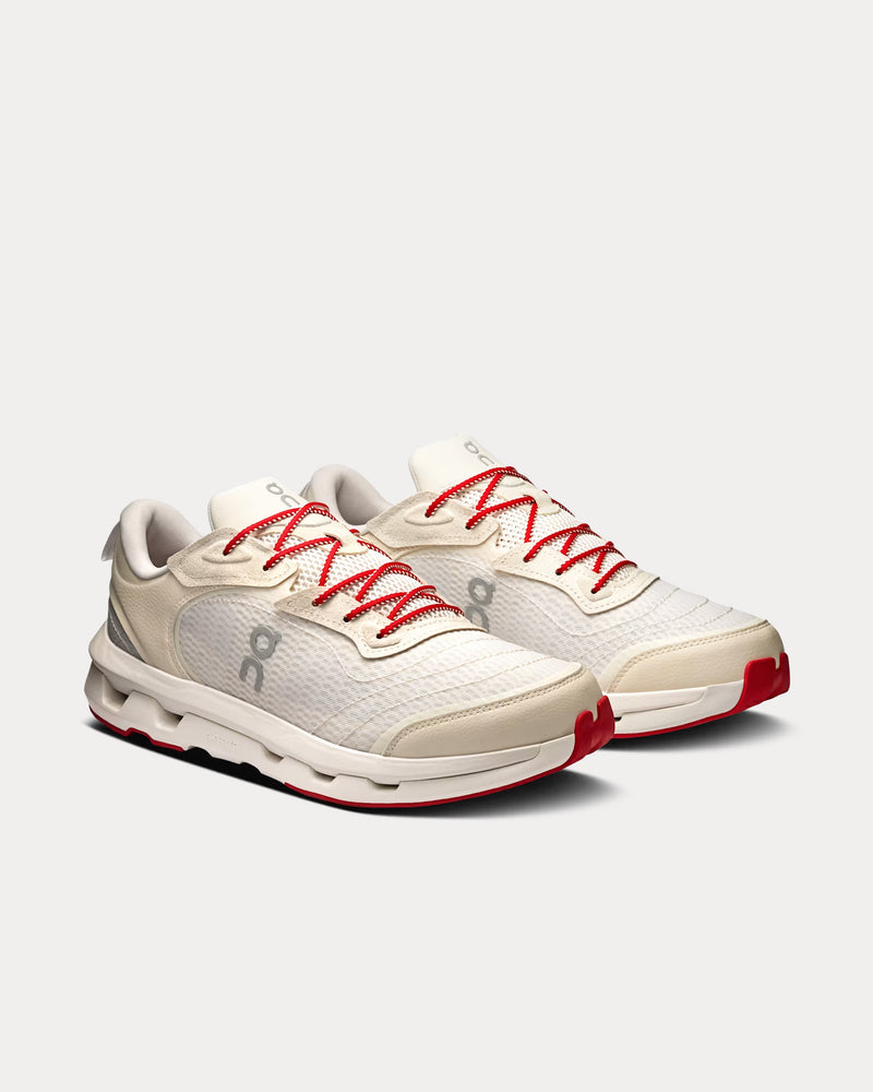 On Running Cloudzone Moon Ivory / Wolf Low Top Sneakers - 3