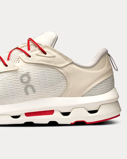 On Running Cloudzone Moon Ivory / Wolf Low Top Sneakers - 5