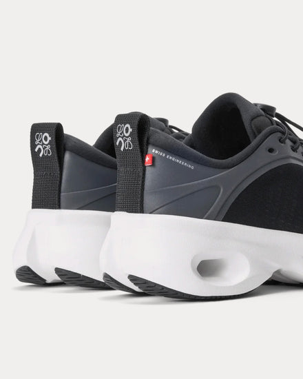 On Running x Loewe Cloudsolo Black / White Low Top Sneakers - 2