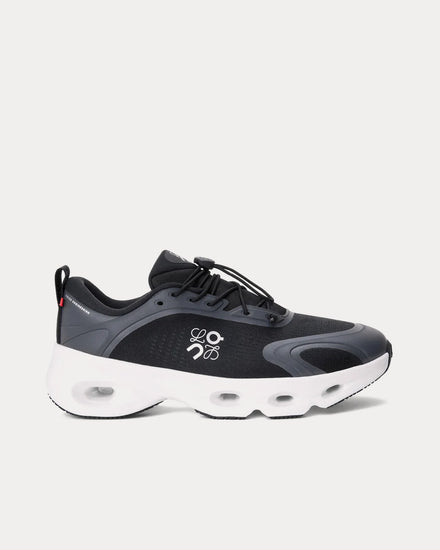 On Running x Loewe Cloudsolo Black / White Low Top Sneakers - 1