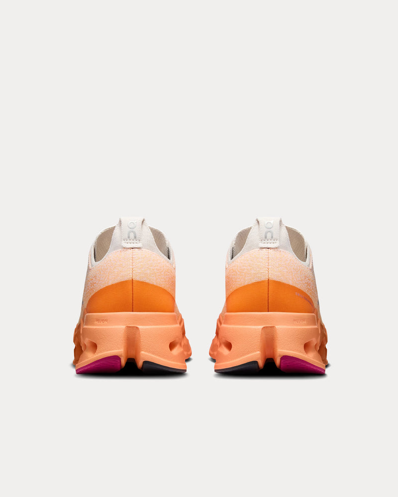 On Running Cloudsurfer Max Pearl / Tangerine Running Shoes - 4