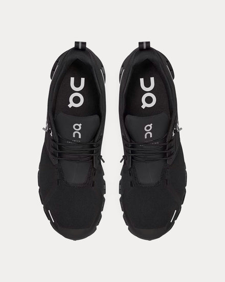 On Running Cloud 5 Waterproof All Black Running Shoes - 2