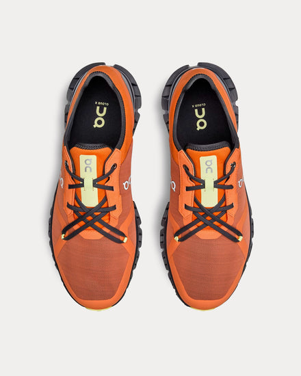 On Running Cloud X 3 AD Orange / Shadow Running Shoes - 2