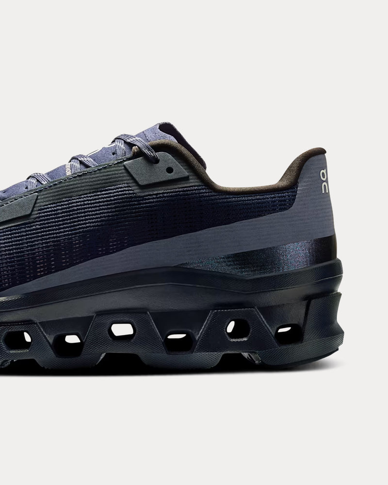 On Running x atmos Cloudmonster Void Midnight / Blossom Running Shoes - 5