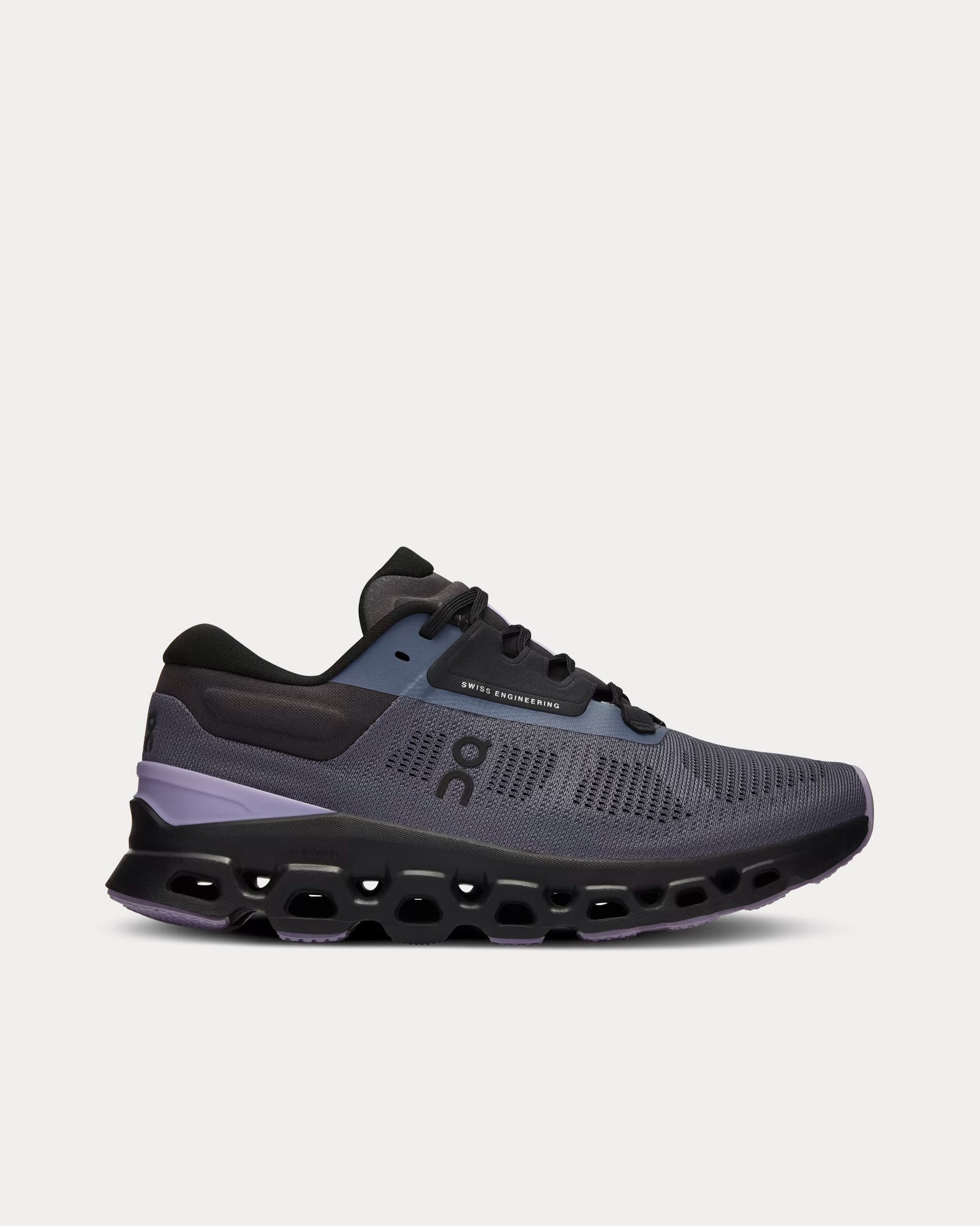 靴 On Cloudstratus On Running Women's Cloudstratus 3 Metal / Wisteria Running Shoes