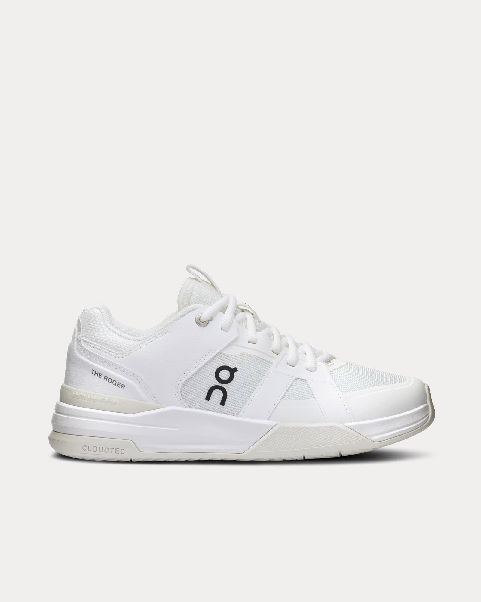 On Running - The Roger Clubhouse Pro Undyed / Ice Low Top Sneakers