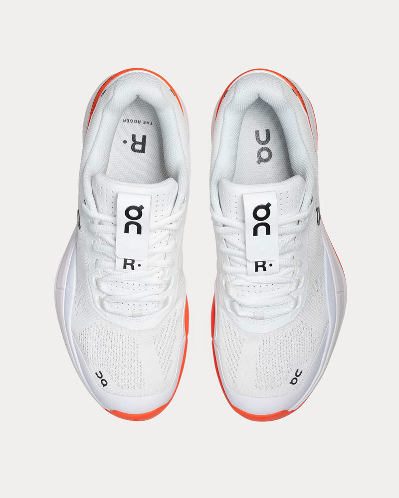 On Running Men's The Roger Pro Clay White / Flame Low Top Sneakers