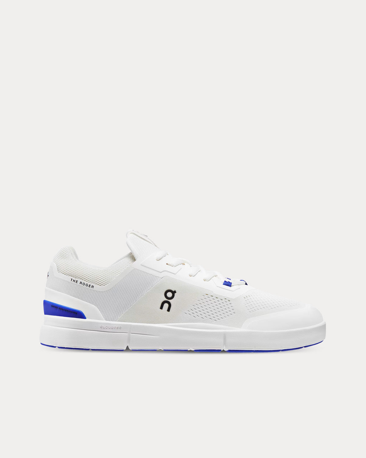 On Running Men's The Roger Spin Undyed-White / Indigo Low Top Sneakers