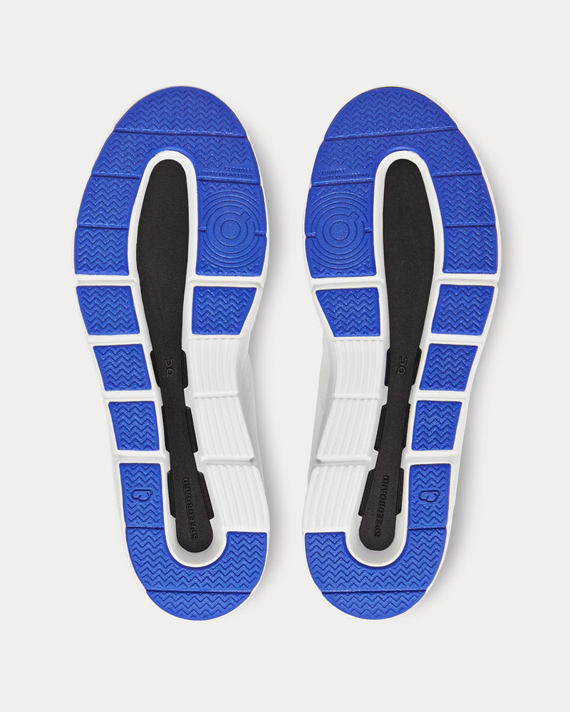 On Running The Roger Spin Undyed-White / Indigo Low Top Sneakers - 4