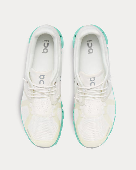 On Running Cloud 5 Undyed-White / Creek Running Shoes - 2