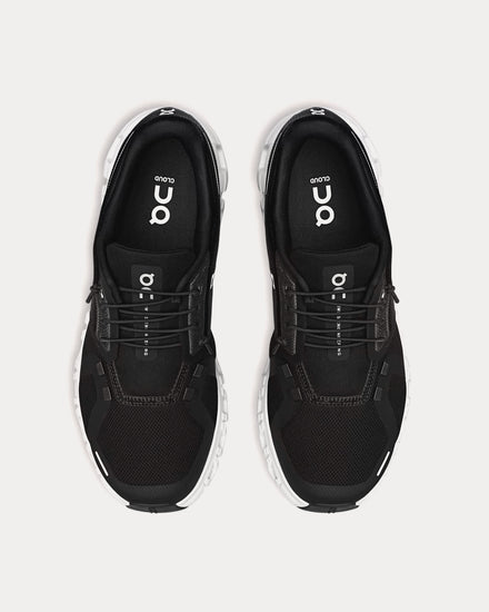 On Running Cloud 6 Black / White Low Top Sneakers - 2