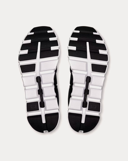 On Running Cloud 6 Black / White Low Top Sneakers - 3