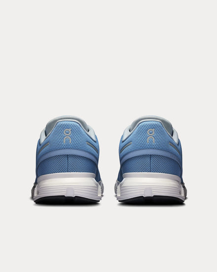On Running Cloud 6 Chambray / White Running Shoes - 4