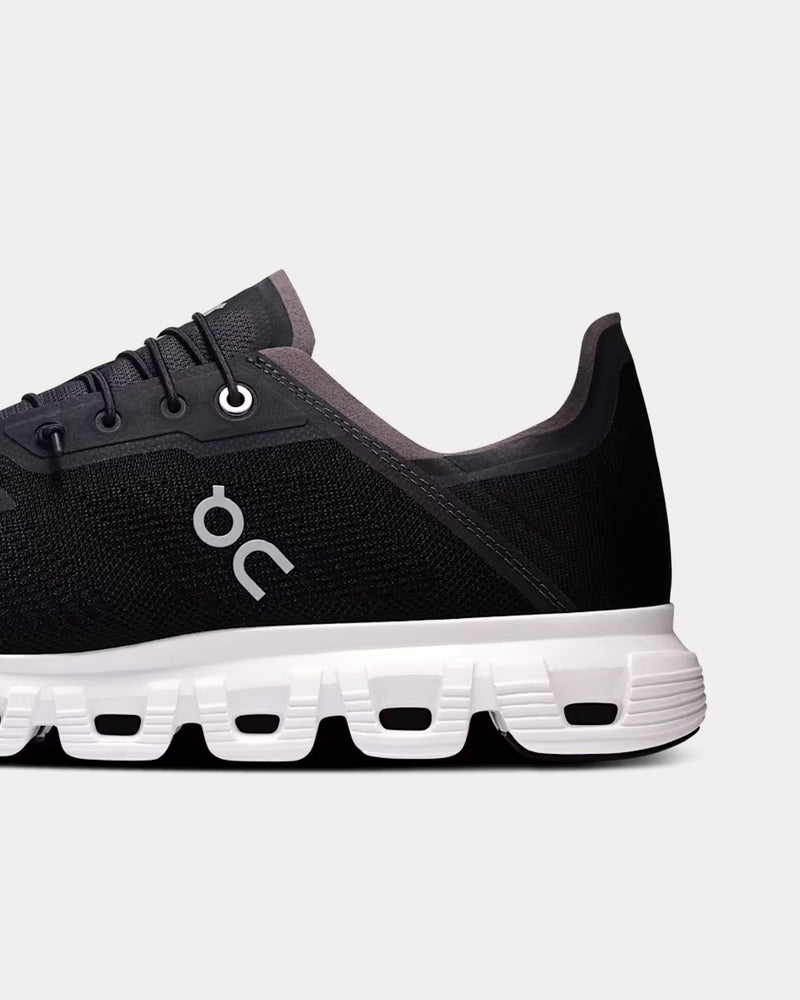 On Running Cloud 6 Coast Black / White Running Shoes - 5