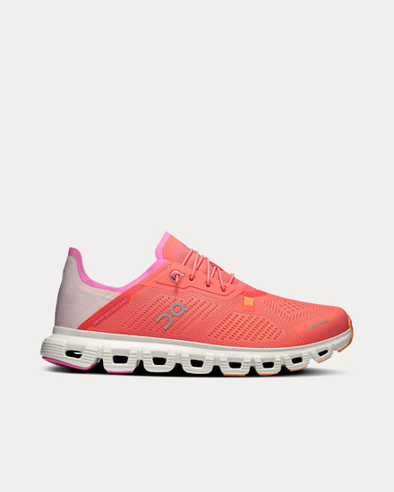 On Running Cloud 6 Coast Salmon / Pearl Running Shoes - 1