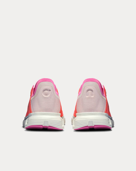 On Running Cloud 6 Coast Salmon / Pearl Running Shoes - 4