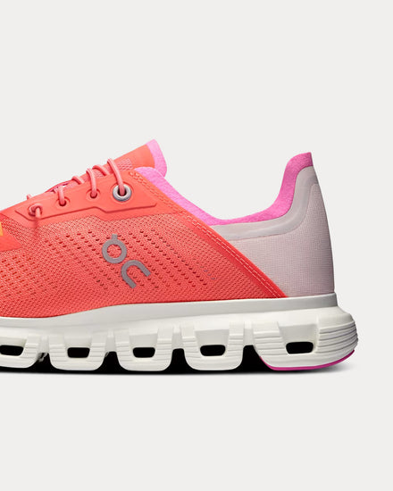 On Running Cloud 6 Coast Salmon / Pearl Running Shoes - 5
