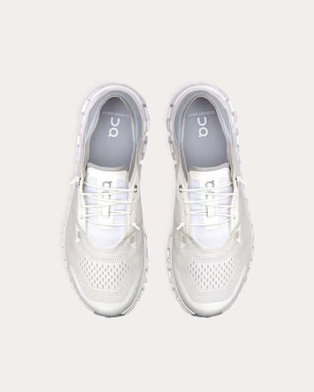 On Running Cloud 6 Coast White / Glacier Running Shoes - 2