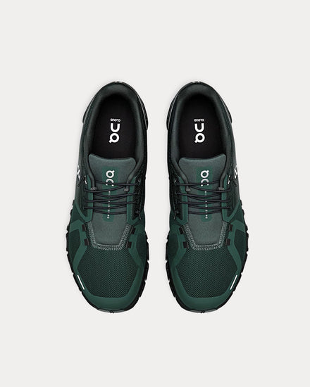 On Running Cloud 6 Evergreen / Black Running Shoes - 2