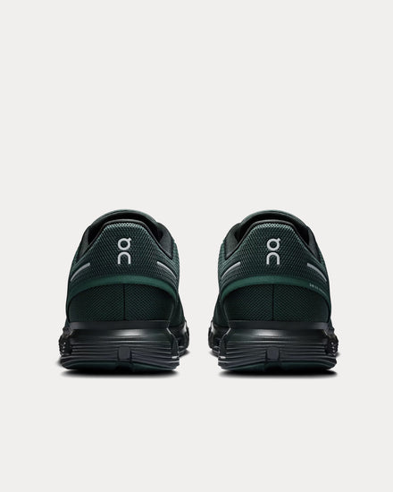 On Running Cloud 6 Evergreen / Black Running Shoes - 4