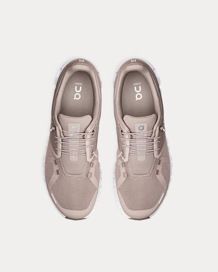 On Running Cloud 6 Fog / White Running Shoes - 2