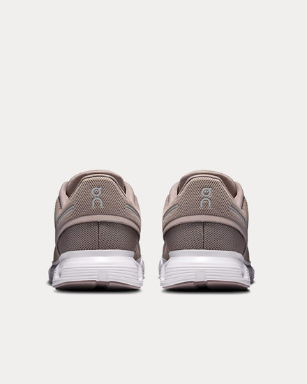 On Running Cloud 6 Fog / White Running Shoes - 4
