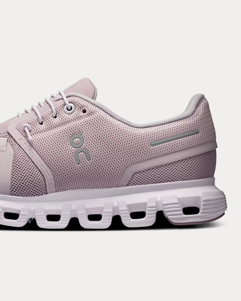 On Running Cloud 6 Mauve / Orchid Running Shoes - 5