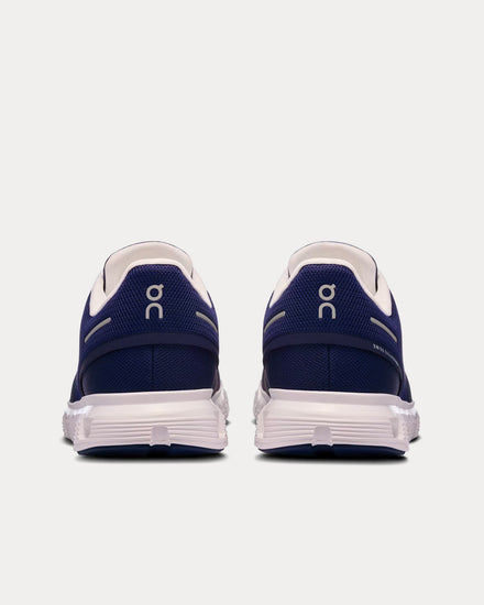 On Running Cloud 6 Midnight / White Running Shoes - 4