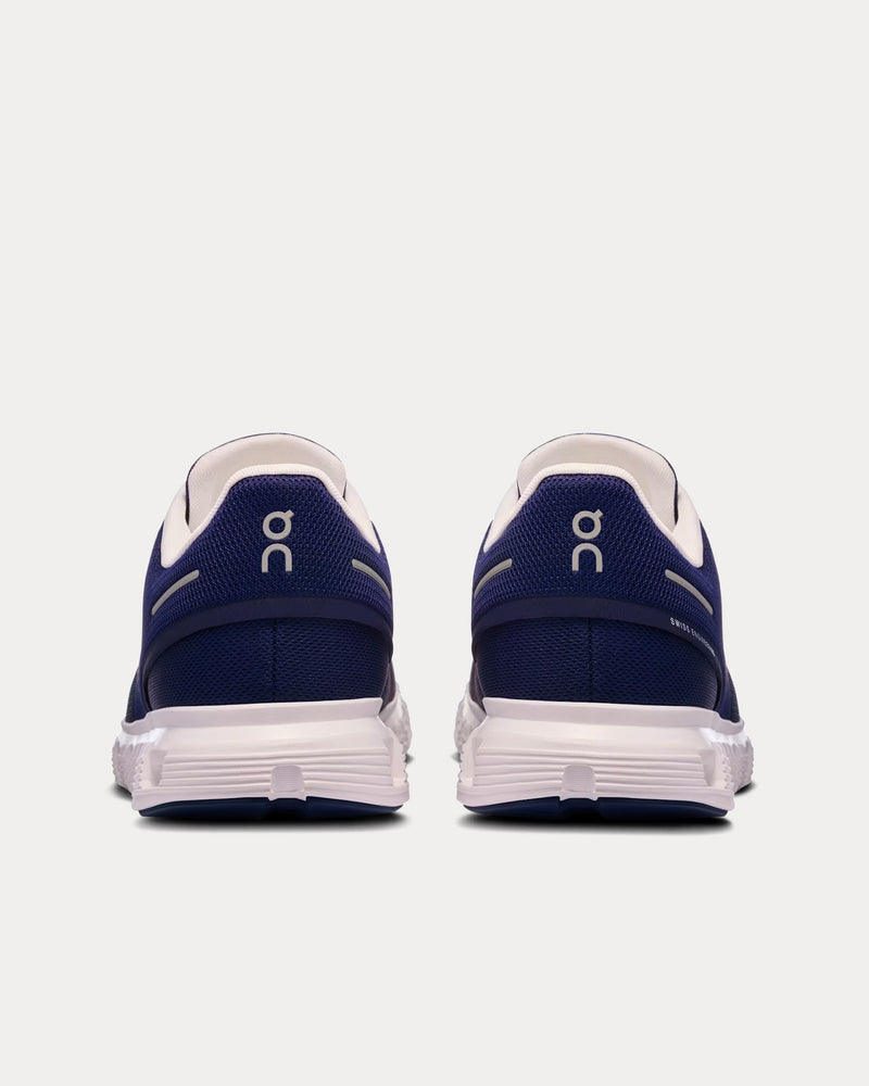 On Running Cloud 6 Midnight / White Running Shoes - 4