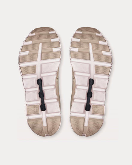 On Running Cloud 6 Pearl / White Running Shoes - 3